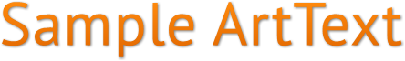 Sample ArtText Sample ArtText