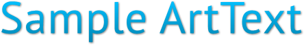 Sample ArtText Sample ArtText